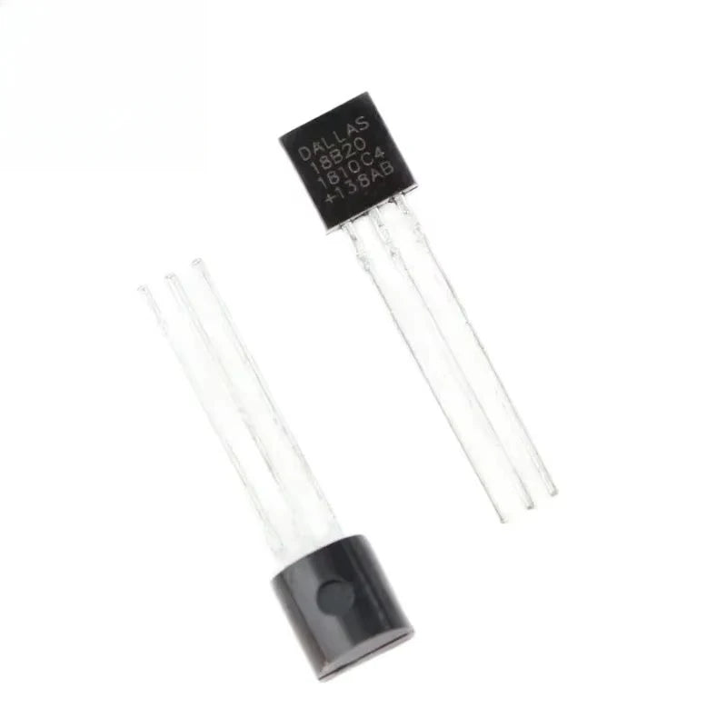 5/10PCS DS18B20 Temperature Sensor DS 18B20 TO-92 Programmable Digital Thermometer Sensors Chip for Arduino IC Accessory