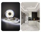 COB LED Strip Light 12V 24V 3mm 5mm 8mm 10mm PCB LED Strip Ice Blue/Green/Red/Yellow/2700K/3000K/4000K/6000K COB LED Tape Decor