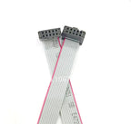 2.54MM Pitch FC-10PIN 2*5P 10/20/30/40/50/60CM/1M JTAG ISP DOWNLOAD CABLE Gray Flat Ribbon Data Cable FOR DC3 IDC BOX HEADER