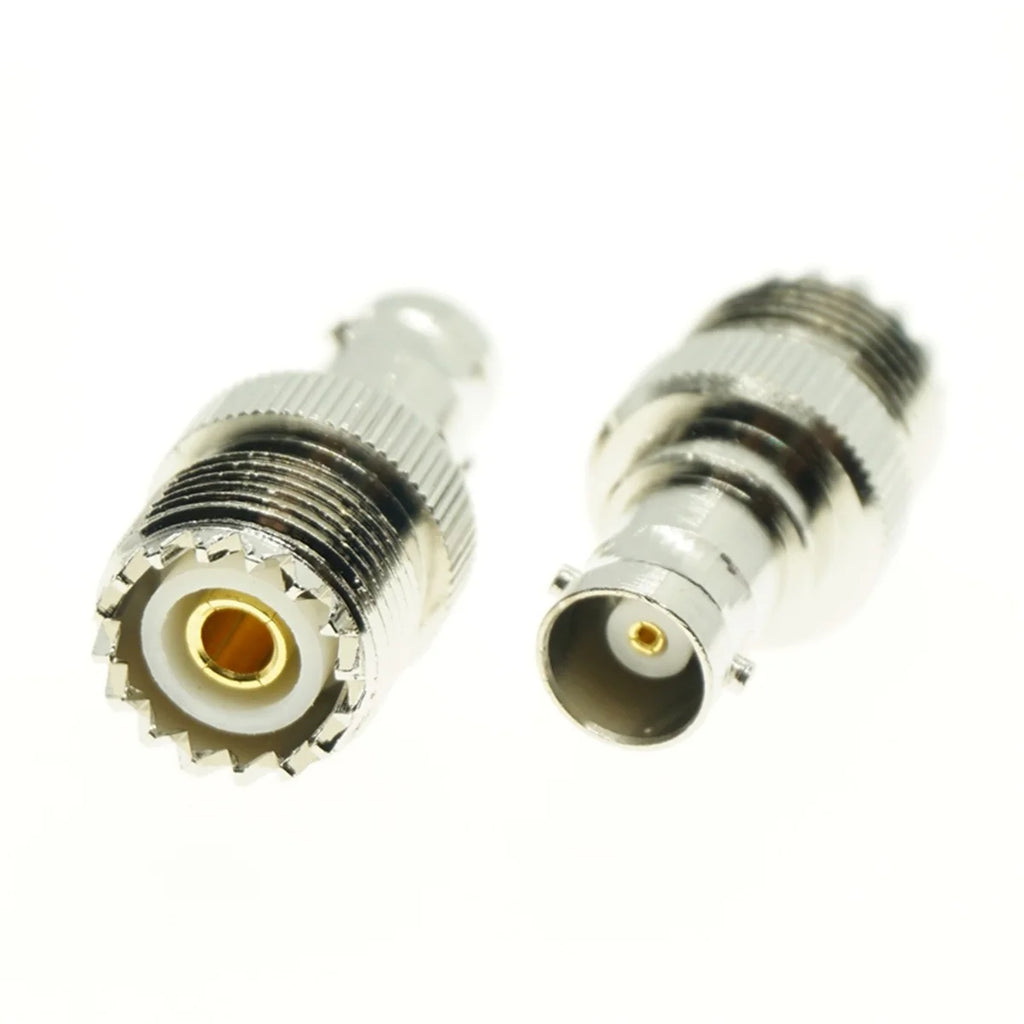 BNC Male Female To SMA UHF N PL259 SO-239 2x BANANA Male Female RF Connector Adapter Test Kit