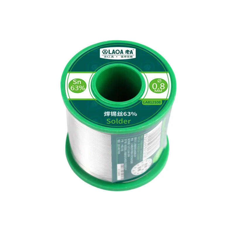 LAOA No Clean Solder Wire 63 Percent Purity High Quality Welding Tool for Electronics DIY and Repair 1mm 400g Roll
