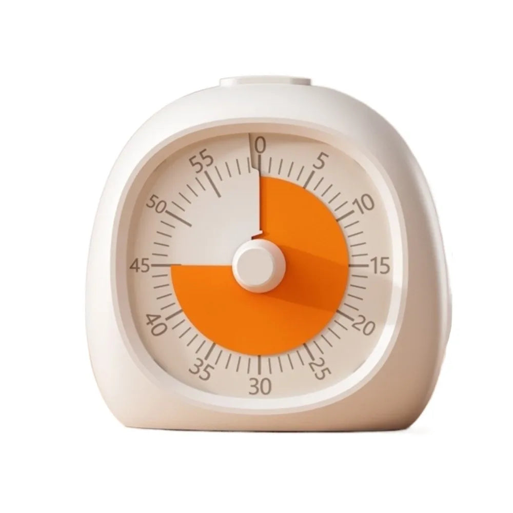 Portable Plastic Visual Timer 60 Minute Focus Aid Study Timer Silent Digital Clock Classroom Timer