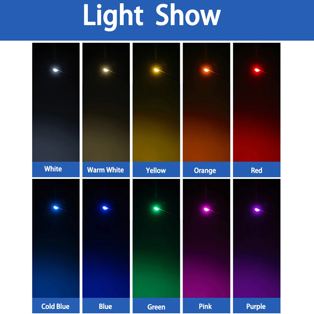10Pcs 0805 Flashing LED SMD Wire for Model Train HO N OO Scale Red Blue Line Pre-soldered Micro Litz Railway DIY Kit 3V 30cm