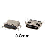 USB 3.1 Type C 12Pin 16Pin Female Socket PCB Solder Connector High Current Fast Charging Port Jack SMD SMT DIY Type-C Adapter