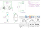 20pcs CR2032 3V CR2450 CR2025 Battery Socket BS-2 BS-6 BS-8 BS-10 Gold Vertical Horizontal DIP SMD Button Battery Holder