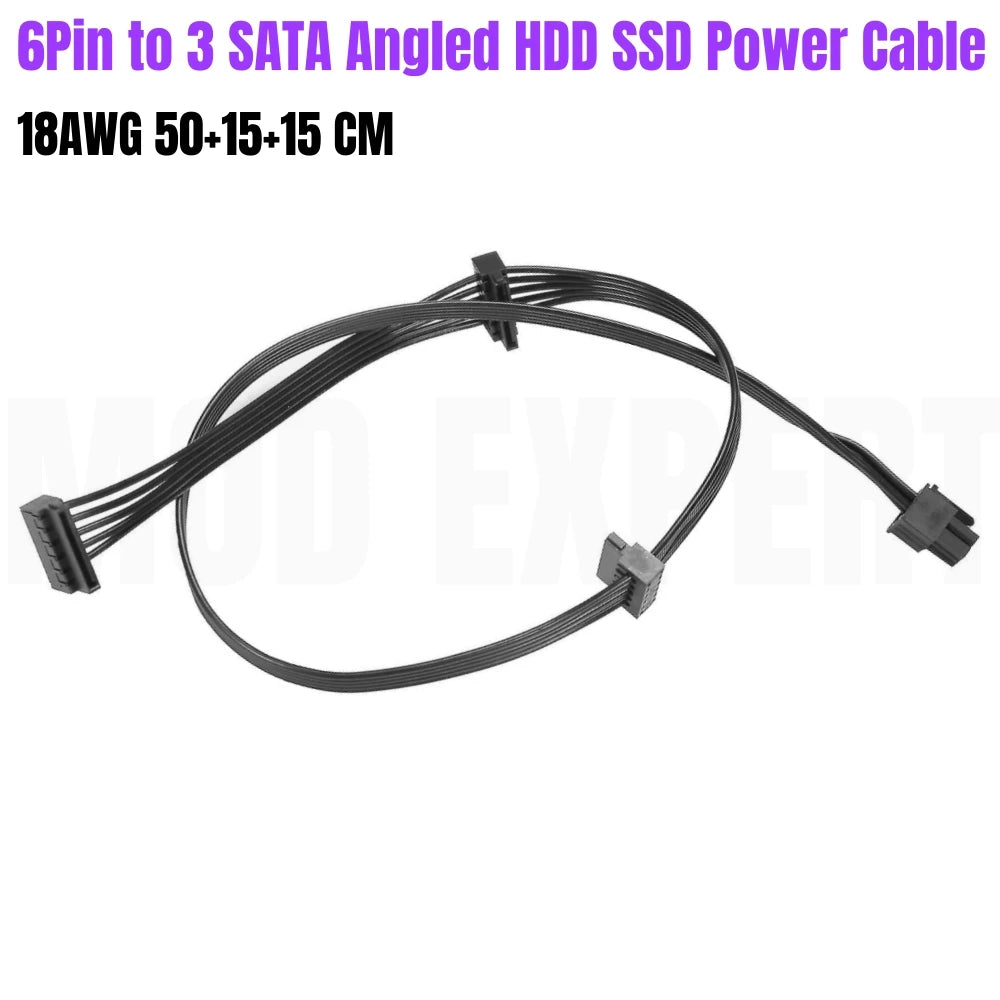Modular Power Cable for EVGA SuperNOVA G1 G2 G3 G+ B1 B2 B5 650W 750W 850W, GPU PCIe 8Pin, CPU 4+4Pin, SATA Molex IDE, ATX 24Pin