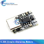 Ultra-mini Type-C USB Charger Module DC 5V 1A Charging Board For 1S 4.2V / 4.35V 18650 Lithium Li-on Battery Protection Board