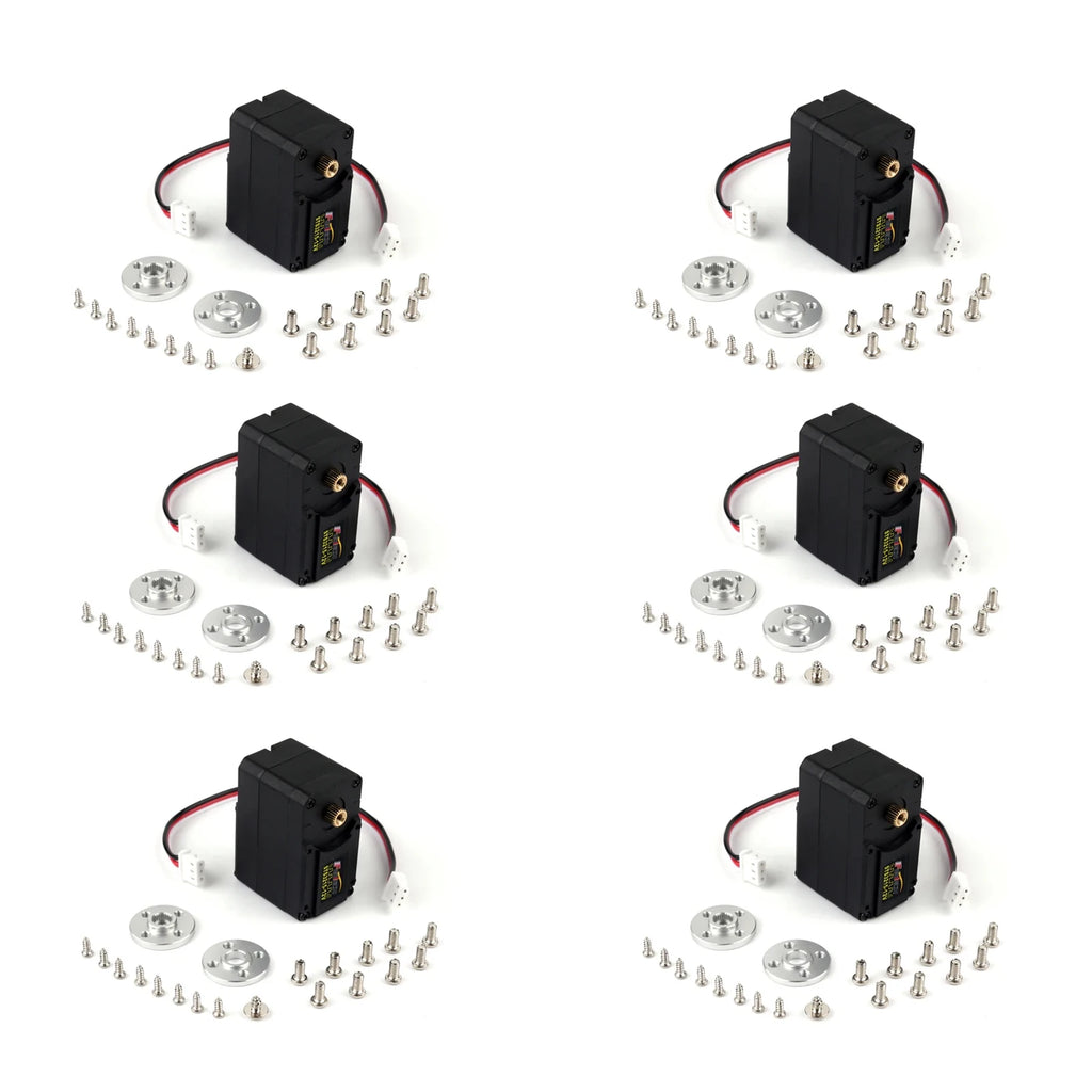 6PCS Feetech STS3215 12V 30KG High Torque Smart RC Servo TTL Serial Bus Robot Servo Motor for SO-ARM100 Teaching Robotic Project