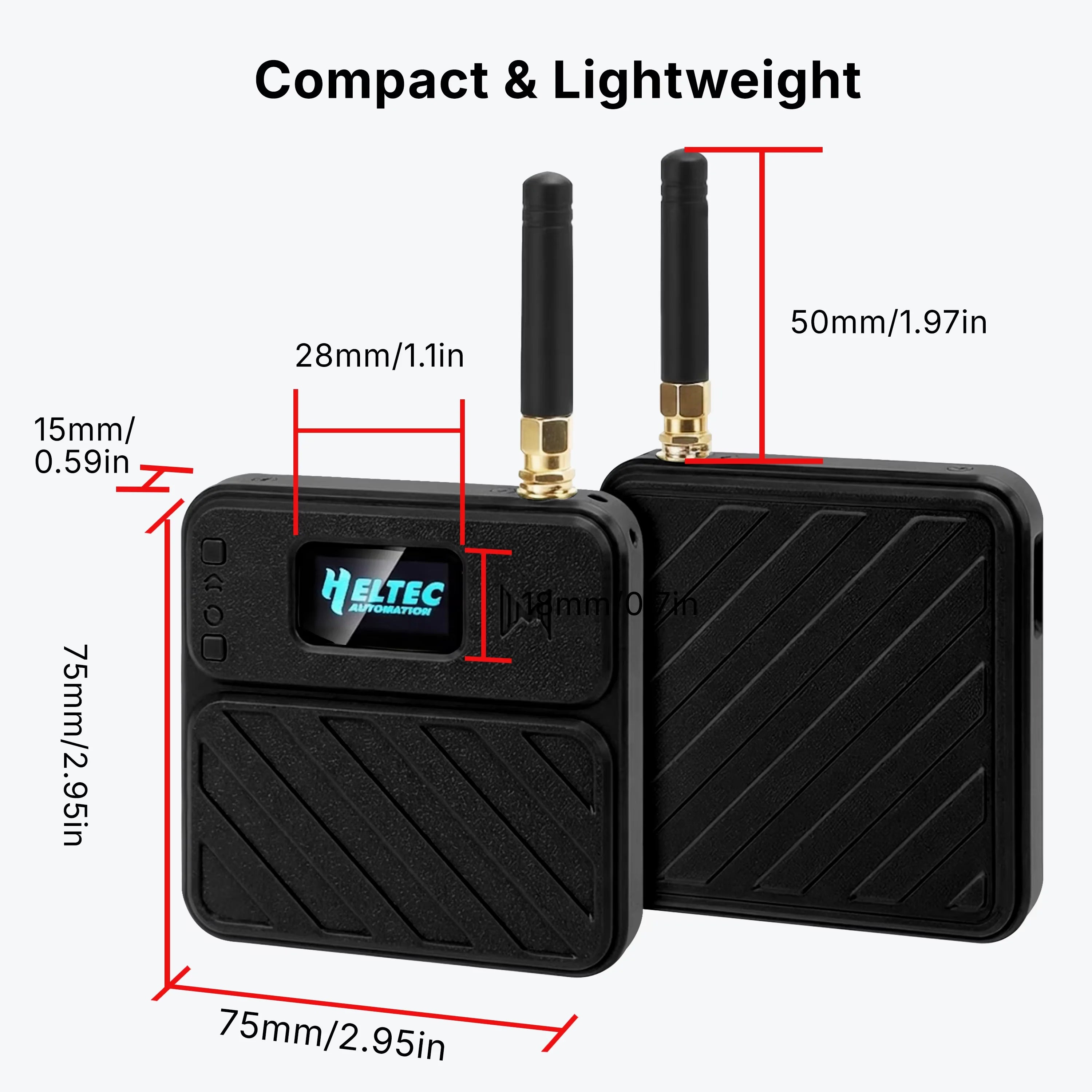 Heltec WiFi LoRa 32 V3 with 3D Printed Case ESP32-S3 SX1262 Meshtastic LoRaWAN Development Board