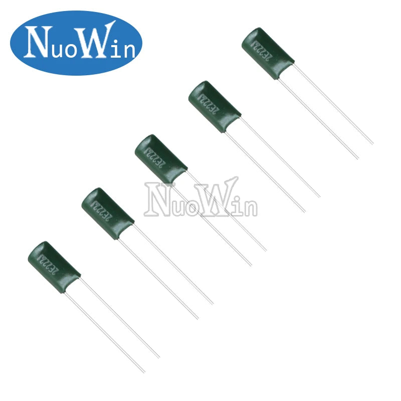 20pcs/Lot 250V 400V 1000V Polyester Film Capacitor 2.2NF 4.7NF 10NF 22NF 68NF 100NF 2E222 2E472 2E223 2E683 2E104 2G103 3A332