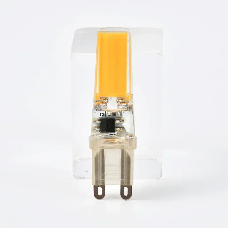 6-20PCS Dimmable G9 COB LED Bulb 9W AC220V Chandelier Spot Light Upgrade Halogen 75W Energy Saving Home Decor