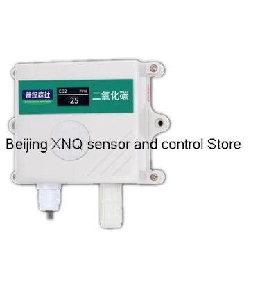 Wall-Mounted CO2 Sensor Carbon Dioxide Detector Air Quality Monitor RS485 Analog Output NDIR CO2 Transmitter OLED display LED