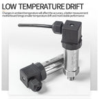 G1/4' 4-20mA 0-10V Pressure Sensor 1.6Mpa 10Bar 24V Supply 0.2Bar 60 Bar 50 Bar 100Bar OIL Water Gas Pressure Transmitter