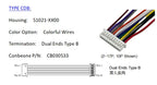 510210400 WIRE HARNESS, MOLEX PICO BLADE SERIES 1.25MM PITCH, 51021-0400, 4P CABLE, Off The Shelf