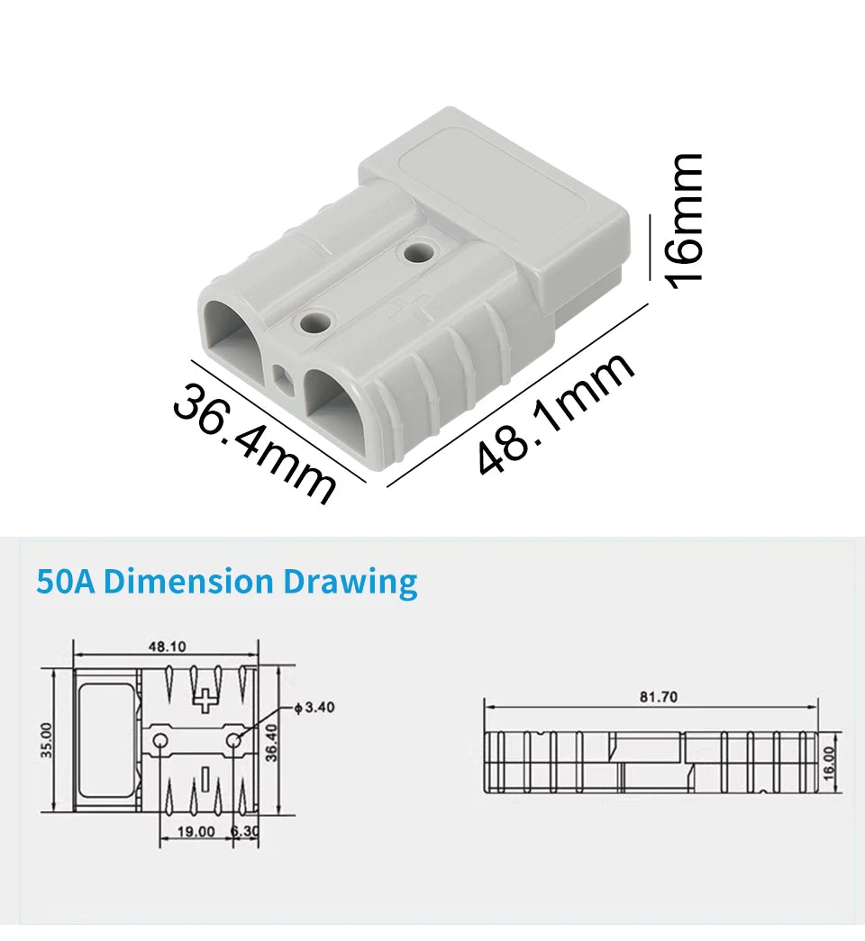 Crocodile Electrical Battery Clamp, Alligator Clips, Test Connector for Jumper Cables Boost, Car Caravan Van, 150A