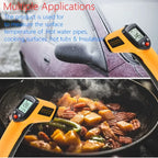 Digital Infrared Thermometer Non-Contact Temperature Gun LCD Backlight Temperature Meter For Industrial Kitchen Outdoor