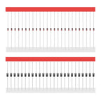 100/200PCS Rectifier Diode Schottky Diode Kit 1N4007 1N4148 1N5408 1N5819 1N5822 1N4001 1N4004 1N5404 FR107 FR207 Fast Switching