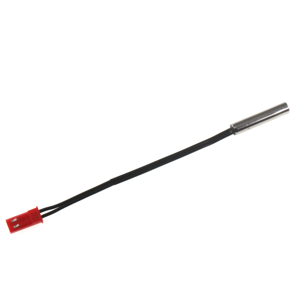 5PCS NTC thermistor 10K B3950 5x20 cylindrical epoxy resin ear wire fixed head negative temperature sensor