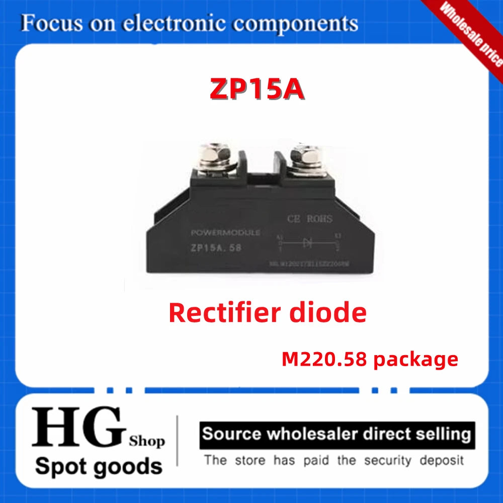 ZP100A 1000V Small anti-reverse diode ZP5A 10A 20A 25A 30A 40A 50A 70A Afterflow 90A 110A 150A 1000V Rectify M220.58 package