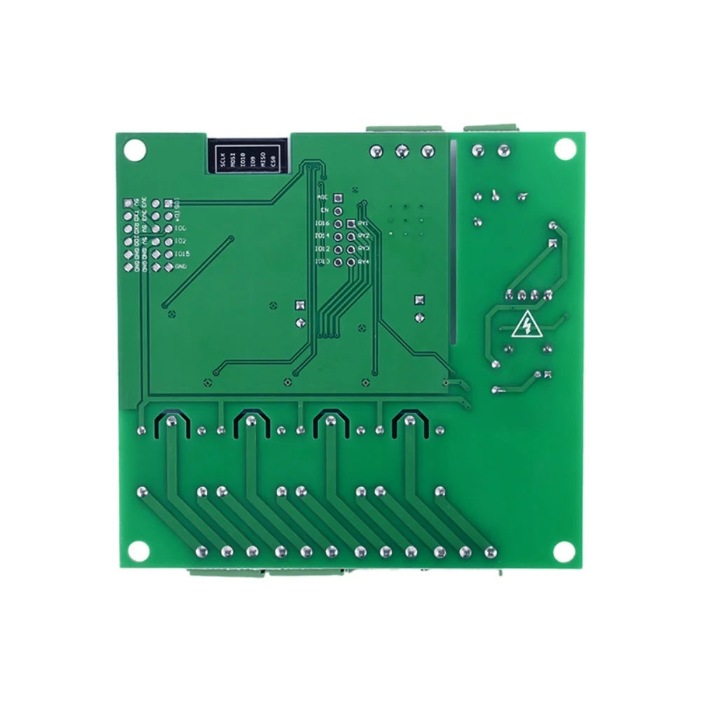ESP8266 Wi-Fi 4-Channel Relay Module, ESP-12F Development Board, AC/DC Power Supply Module