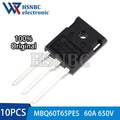 10PCS MBQ60T65PES 60T65PES MBQ60T65PESTH 60T65 TO-247 60A 650V IGBT Power Transistor 100% New Original