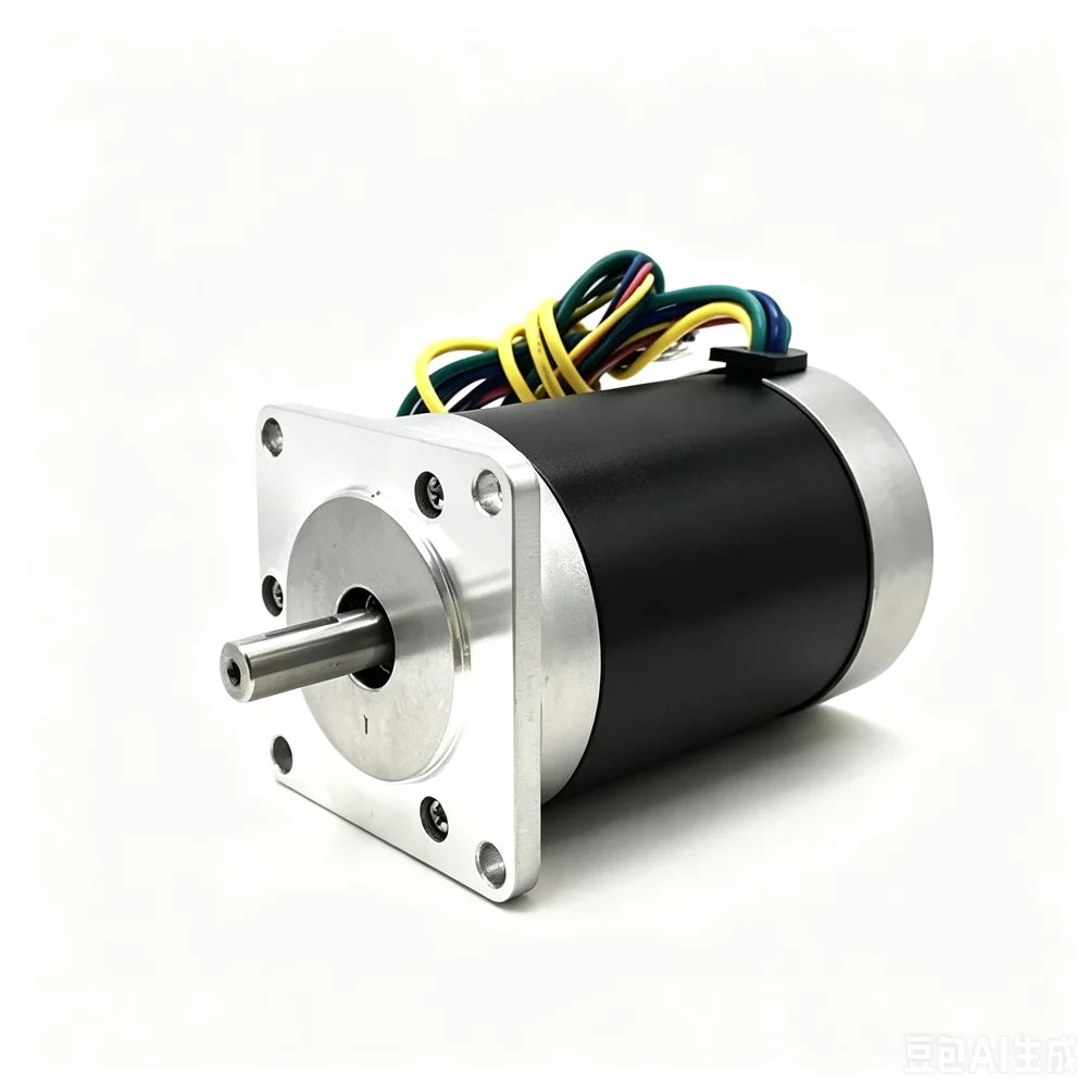 Nema23 57mm Brushless BLDC Motor 65W 69W 130W 188W DC 24V AC 220V 8mm Shaft Hall Sensor Motor 3000RPM 0.6Nm For CNC