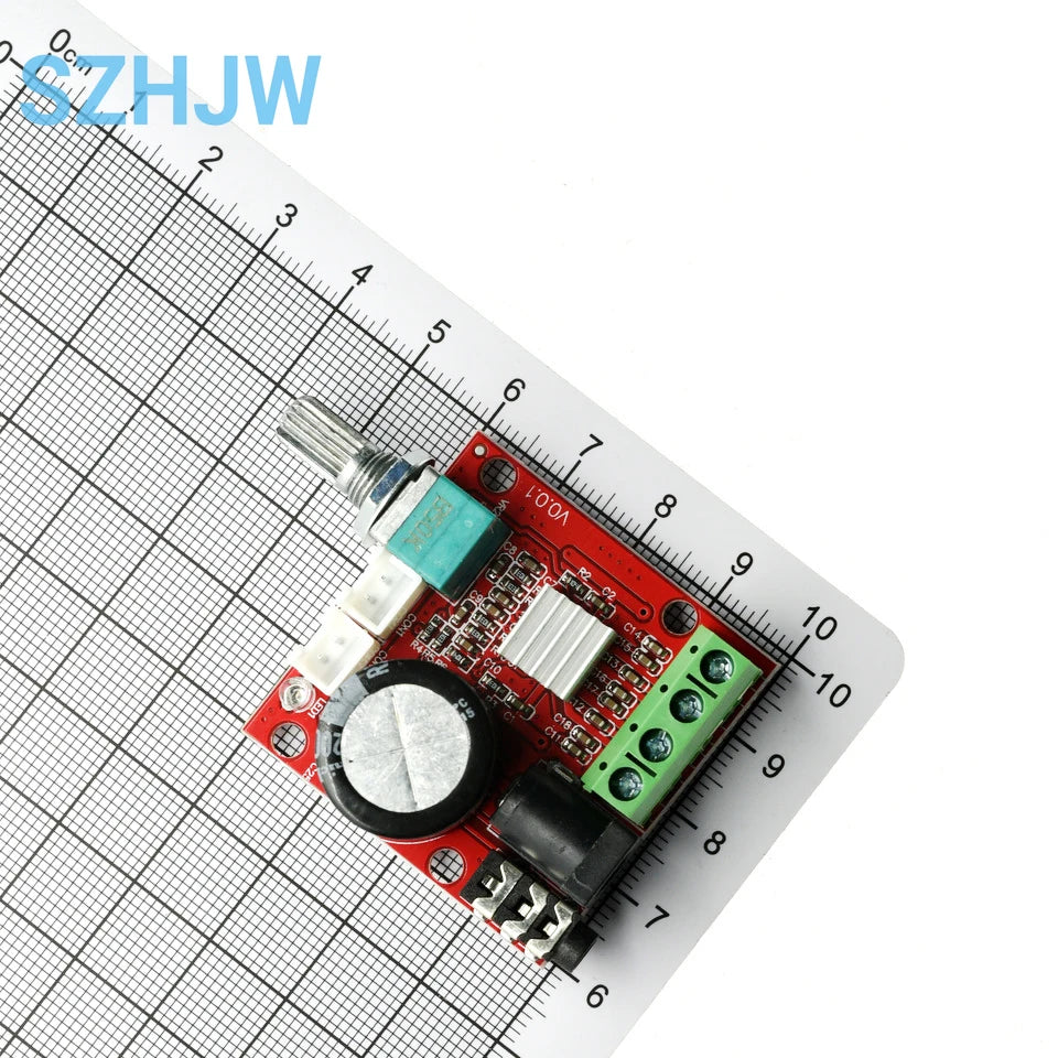 1-10PCS 12V Mini Hi-Fi PAM8610 Audio Stereo Amplifier Board 2X10W Dual Channel D Class