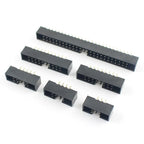 10pcs 2mm 2.0mm Pitch DC3 Male Connector 6 8 10 12 14 16 18 20 24 26 30 34 40 44 50 60 Pin DIP Straight Box Header IDC Socket