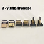 1PCS Ribbon FPV HDMI-Compatible Connector Flexible Flat Cable Raspberry Pi 4 Micro HDMI to HDMI/Mini HDMI Female 90 Degree FFC
