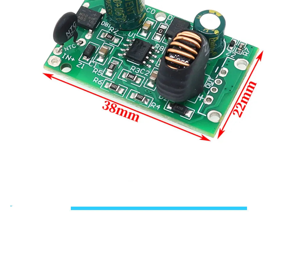 DC 9V 12V 24V 36V 48V 72V 84V 120V to 5V 3A / 2A Step Down Module Power Supply DC DC Converter Buck Converter Step Up Converte