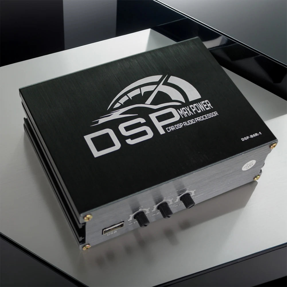4x50W DSP Car Power Amplifier Support APP Control Audio Digital Sound Processor Car DSP Amplifier for Car Audio Enhancement