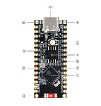 Waveshare ESP32-S3-Nano Development Board Based on ESP32-S3R8 For Arduino