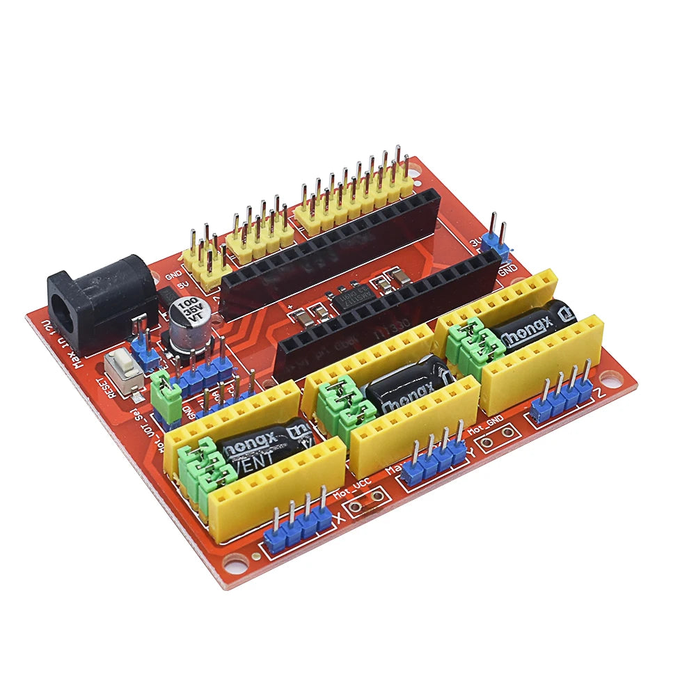 Cnc shield V3 engraving machine 3D Printe+ 4pcs DRV8825 driver expansion board for Arduino + UNOR3 with USB cable