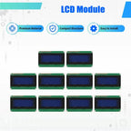PHILE-For Arduino For Raspberry Pi Compatible LCD2004 2004 LCD Module 2004 20X4 Character Display IIC I2C Interface 10PCS Blue S