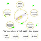 Brightest G9 LED Lamp AC220V 3W 5W 7W Ceramic SMD2835 LED Bulb Warm/Cool White Spotlight Replace Halogen Light Consignment