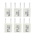 1R 2R 3R 5R 8R 1K Cement Wirewound Resistor 5W 10W Non-Inductive BPR56 Series 0.01R–10K  2.2R 330R 150R 100R 20R