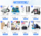 Hot Air Gun 858D BGA Rework Solder Station Blower Hair Dryer Hairdryer Soldering Heat Gun 220V 110V For SMD SMT Welding Repair