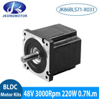 Jkongmotor JK86BLS71-X031 Brushless Dc Motor For Sale 48v BBQ 220W bldc hall sensor Motor 0.7N.m BLDC Motor for Grill Machine
