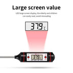 -50-300℃ Digital Food Thermometer For Meat Kitchen Cooking Water Milk Food Probe Temperature Meter BBQ Electronic Oven Tool