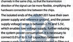 1~10PCS Magnetic Isolator Board Module Replace Optocouplers CJMCU-1201 ADUM1201 Isolator ADUM1201ARZ SOIC SPI Interface