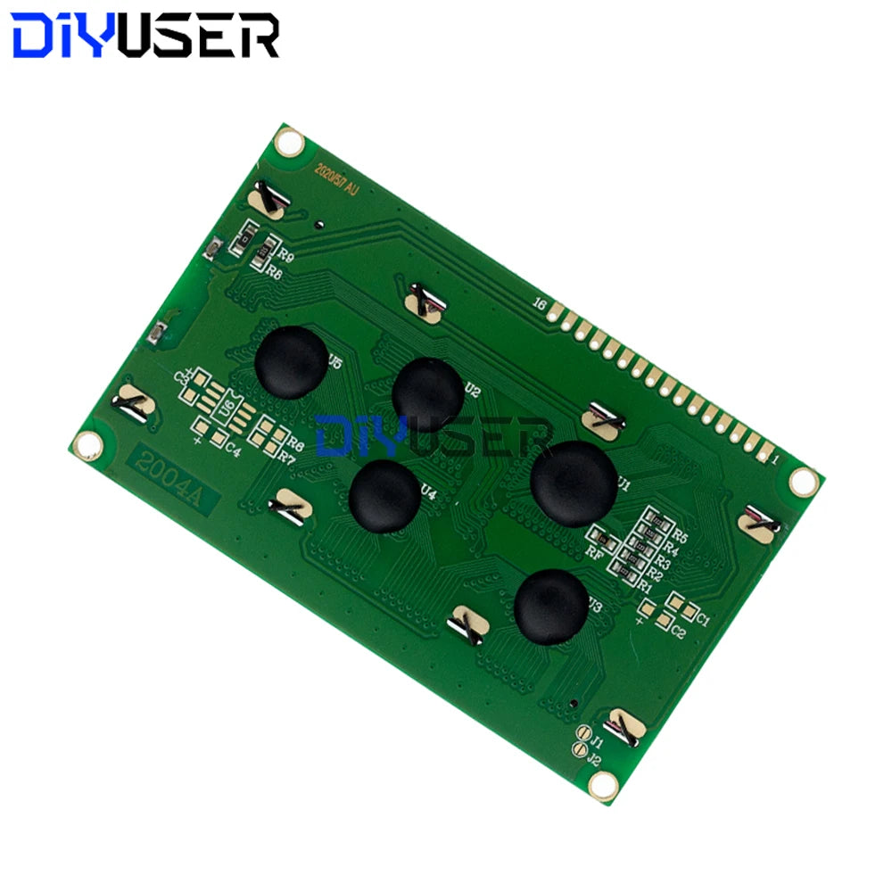 LCD2004 20x4 Character LCD Display I2C Interface Blue/green Backlight , STM32, Raspberry Pi, Save Digital I/O Pins
