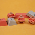 HMX Retro J Switch Clear Voice Hp Tactile Switches 5pin 36g POM Custom Mechanical Keyboard Accessories Factory Lubrication