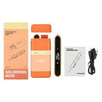 Type C USB Wireless Soldering Iron Digital Display Intelligent Temperature Control high-power Electric Solder Irons Welding Tool