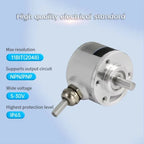 6mm Axis Optical Encoder, DC 5-24V Wide Voltage Absolute Rotary Encoder with Multiple P/R Options