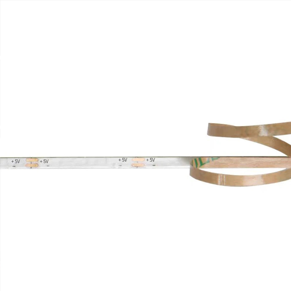DC 5V USB 2.7mm Super Slim COB LED Strip Light 480LEDs/m White/Pink/Red/Yellow/Ice Blue/Green/Orange Home Decor TV Backlight