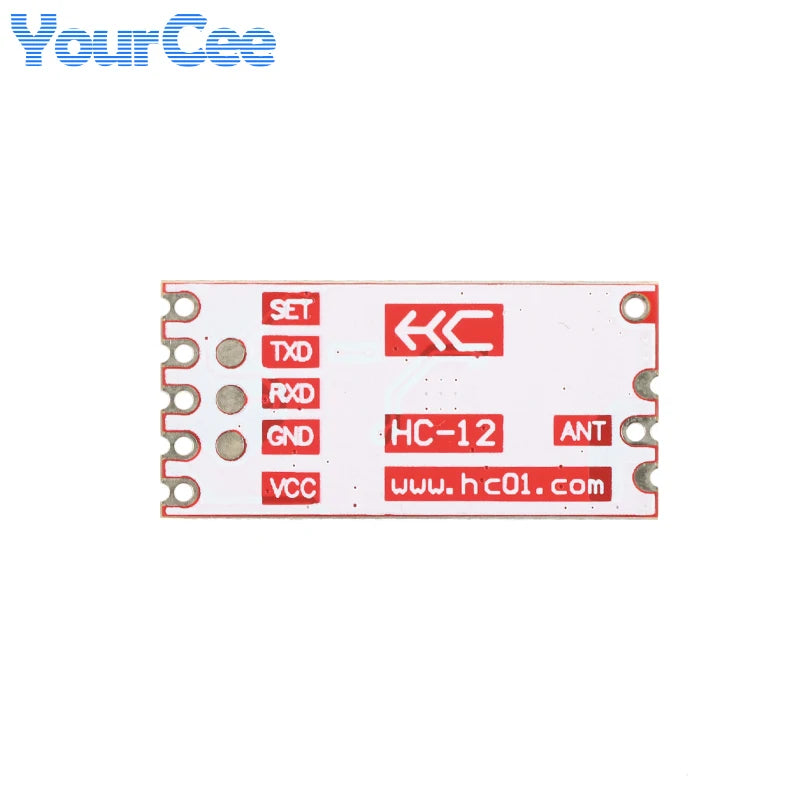 10pcs/1pc HC-12 SI4463 433Mhz Wifi Wireless Serial Port Module HC12 1KM 1000m 433MHz Receiving Transmitting Board TSSOP/QFN