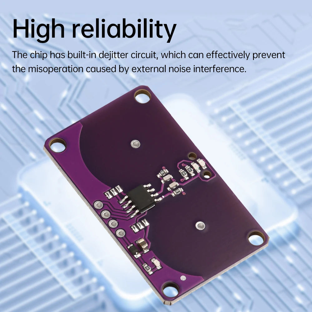 Dual Button Touch Module Capacitive Touch Proximity Sensor Module Keyboard Approximately 0-5mm For Arduino