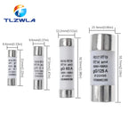 5PCS 8.5*31.5mm 14*51mm 22*58mm Fast low Ceramic Fuse 10x38mm Fuse 380V 500V 0.5A 1A 2A 4A 10A 16A 20A 32A RO14 RO15 RO16 RO17