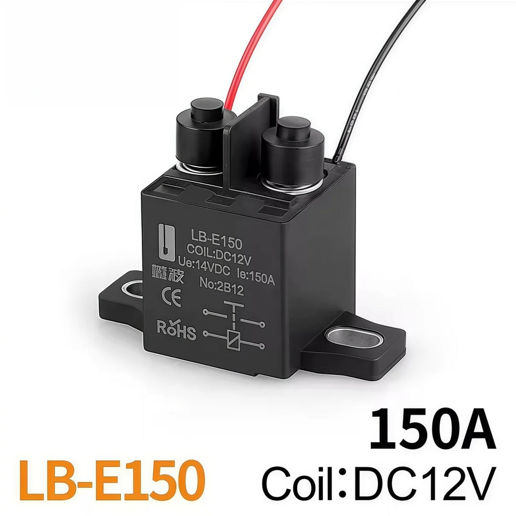 LANBOO New Product 150A Car Relay 12V/24V, High Current Car Starter Relay, Auto Power Relay