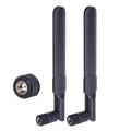 2 X 8dBi Dual Band 2.4GHz 5.8GHz Antenna RP-SMA Male + 2 X 15CM SMA Male to I-P-E-X-MHF4 Pigtail Cable for M.2 NGFF WiFi WLAN Ca